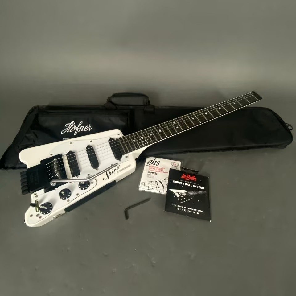 Steinberger Guitars Gtpro Deluxe White Spirit TOP ZUSTAND inkl. Gigbag