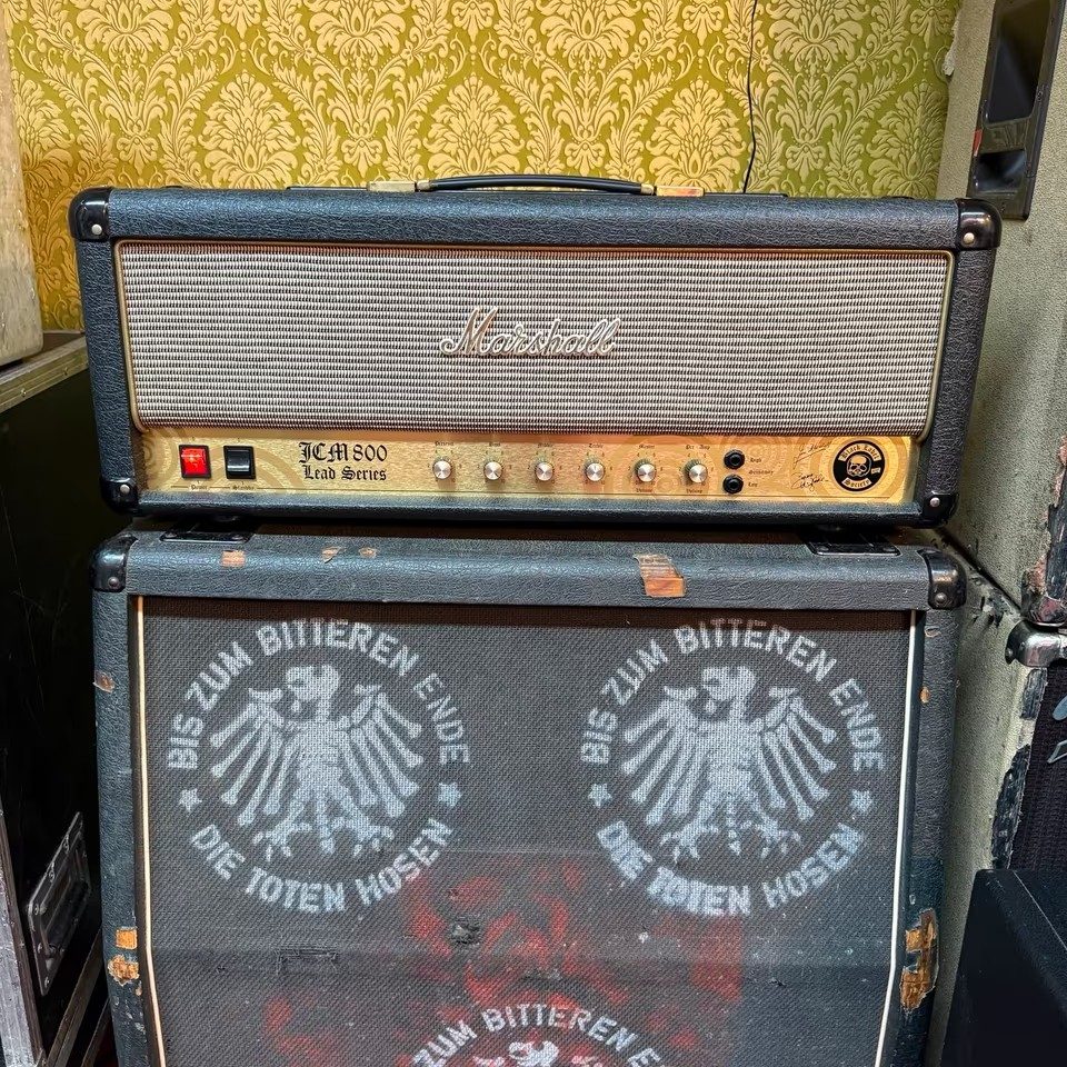 2002 MARSHALL ZAKK WYLDE JCM 800 HEAD Papiere, Cover, Originalkarton